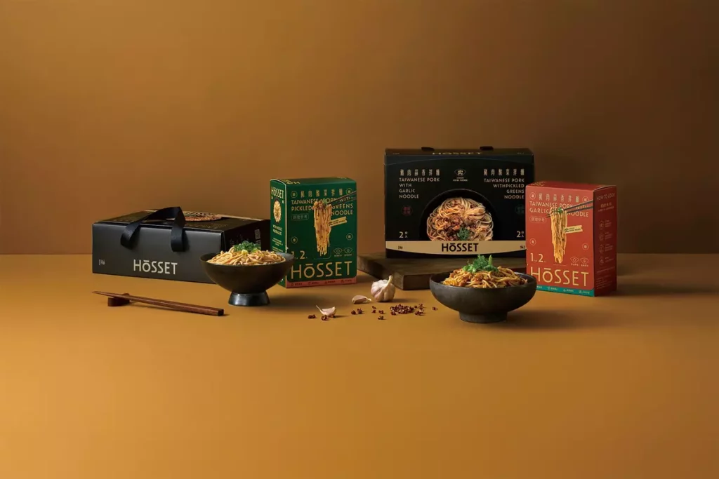 台灣全新常溫調理品牌 HōSSET 虎勢登場 首推兩大獨家口味 頂級食材「究好豬」首度入拌麵 「剛剛好的美味」提供舒適生活新解答。