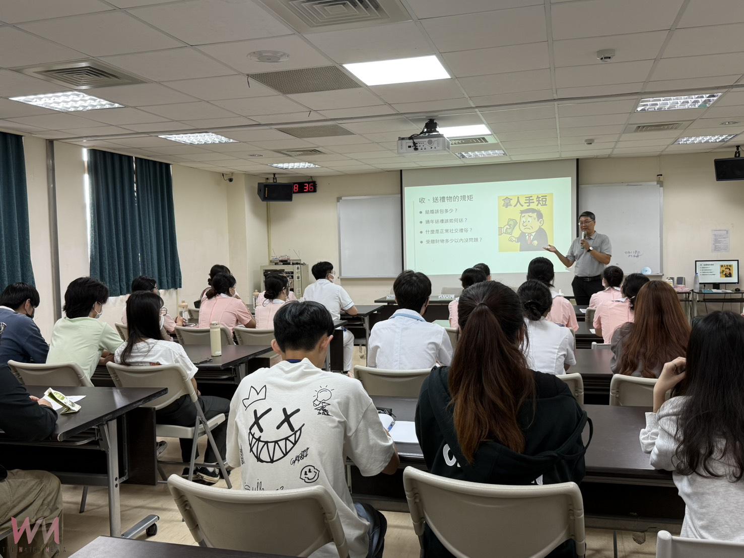 承辦「鉛中毒案」律師張繼圃談廉政倫理 實習生擠爆臺中醫院 - https://www.watchmedia01.com