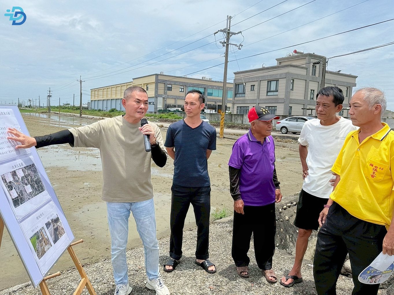 關注農村基礎建設 丁學忠爭取虎尾等地9處農水路整修