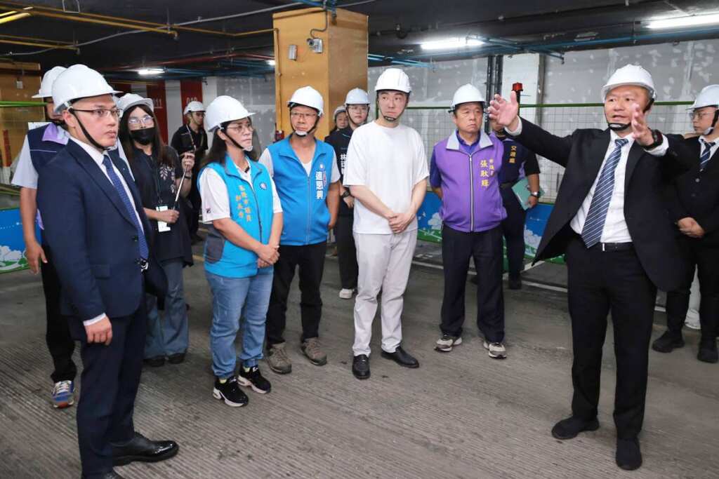 ▲基隆東岸廣場地下停車場全面整改提升設施品質與停車體驗。