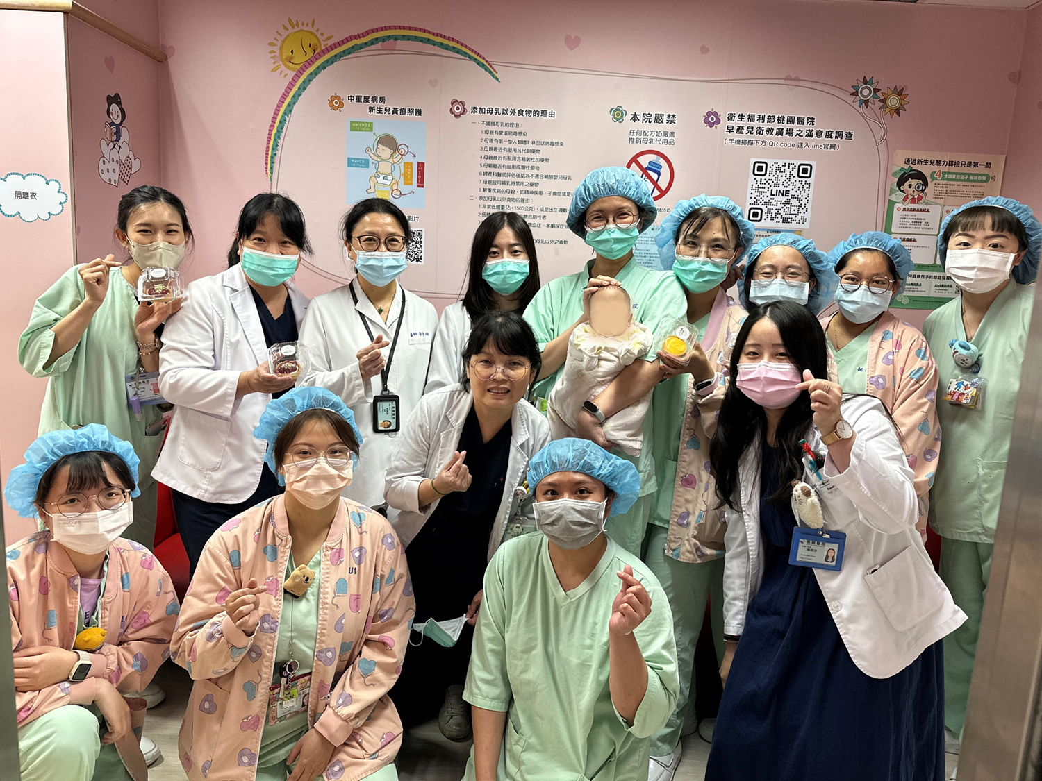 早產兒出生體重僅600公克 部桃完善照護助她平安出院返家 image1