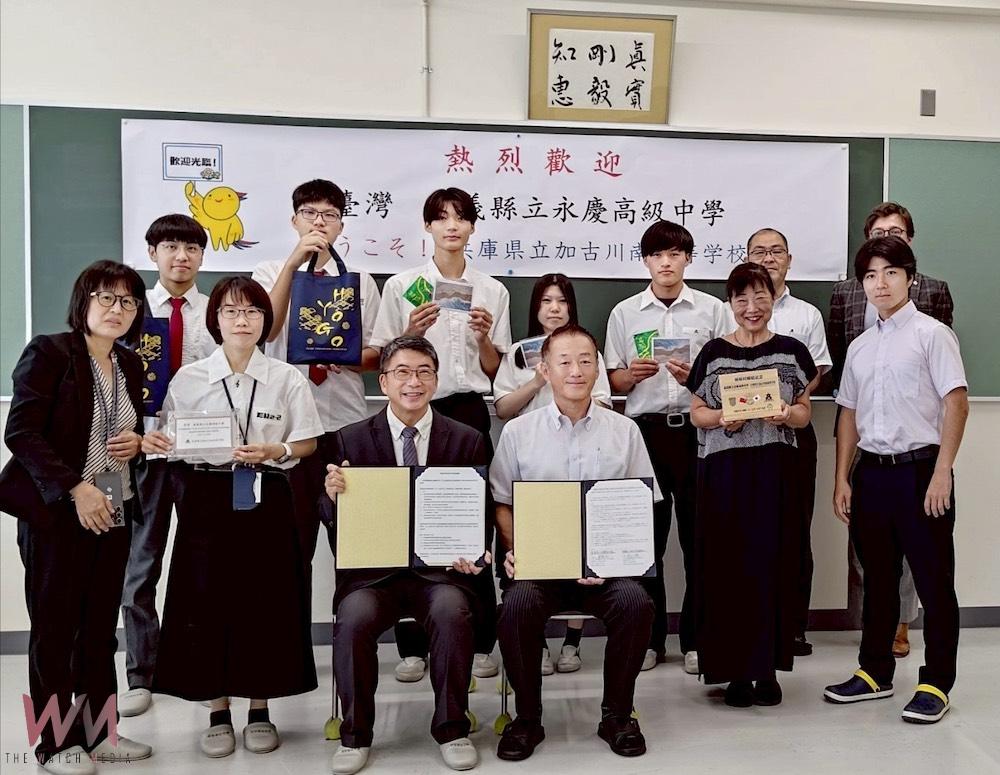 永慶高中積極開啟國際教育新篇章　15日再與日本加古川南高校締姊妹校