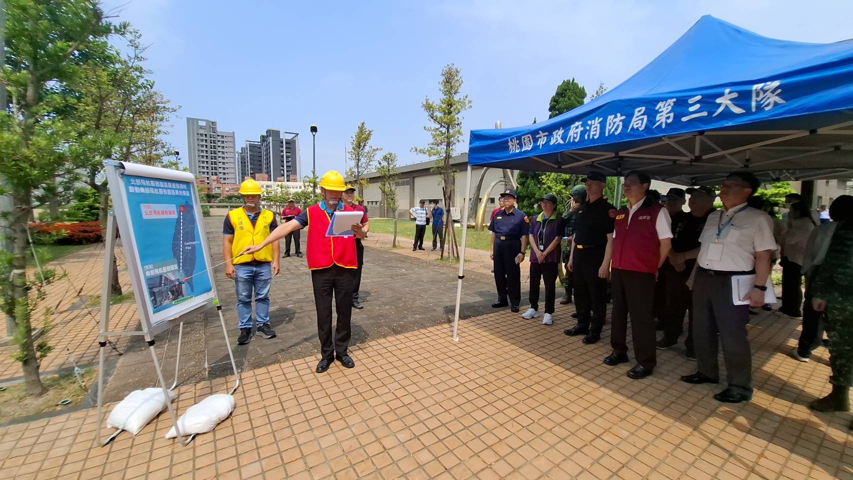 【有片】桃園城鎮韌性防空演習今登場 街頭瞬間變「空城」 75290 0