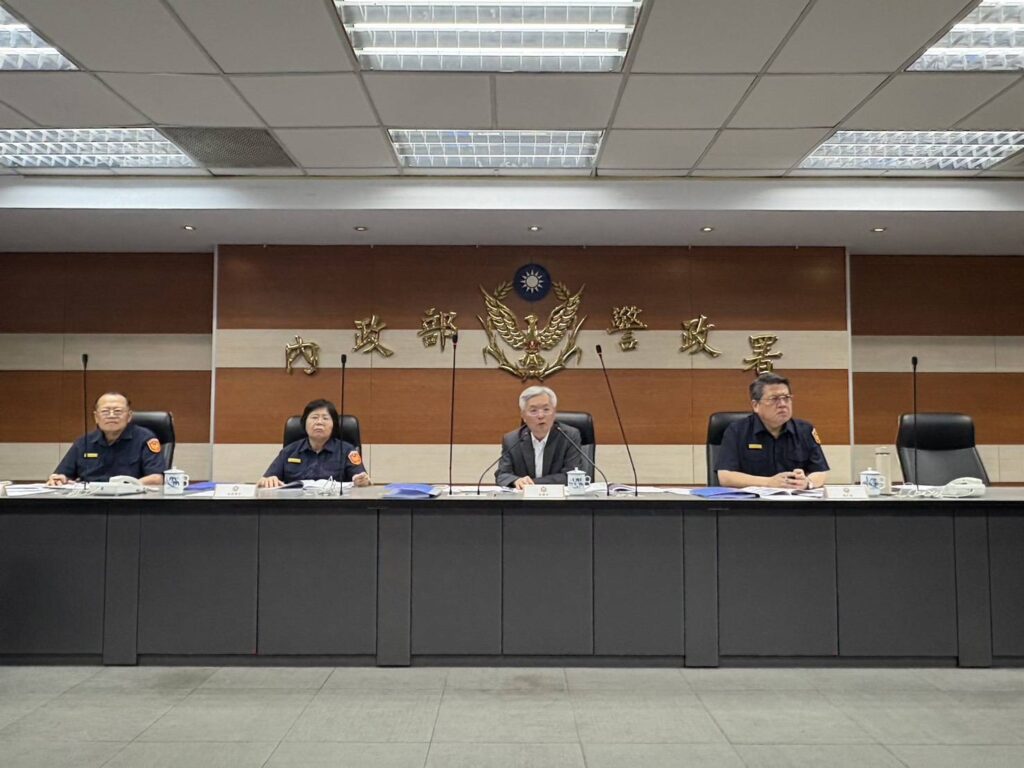 警政署召開專案會議 宣示打擊不法  維護罷免活動治安