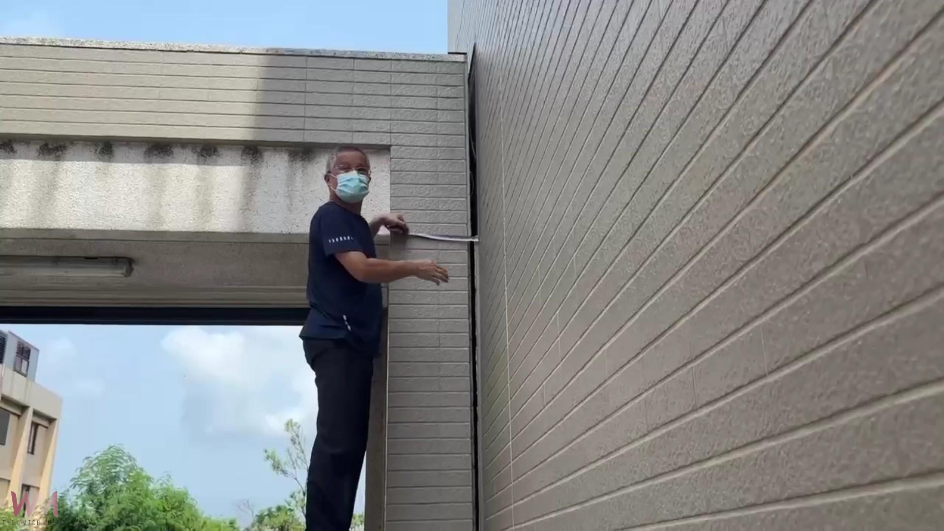 （有影片）／建案施工疑致鄰損　伸港百甲社區逾10戶房屋龜裂傾斜