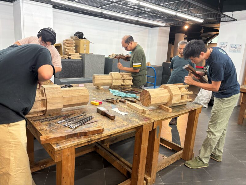 圖文:2025亞洲青年木雕藝術研習營。