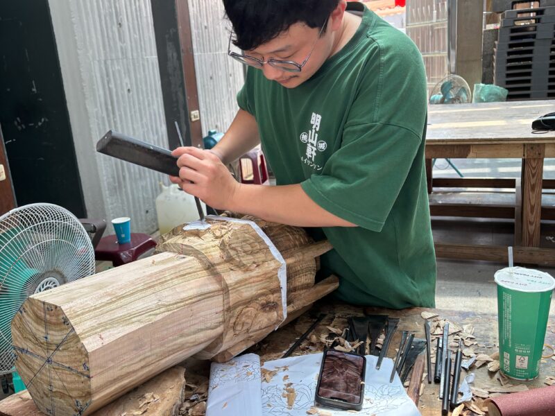 圖文:2025亞洲青年木雕藝術研習營。