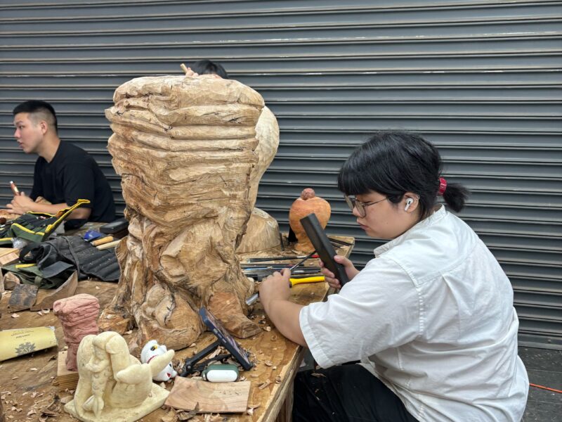 圖文:2025亞洲青年木雕藝術研習營。