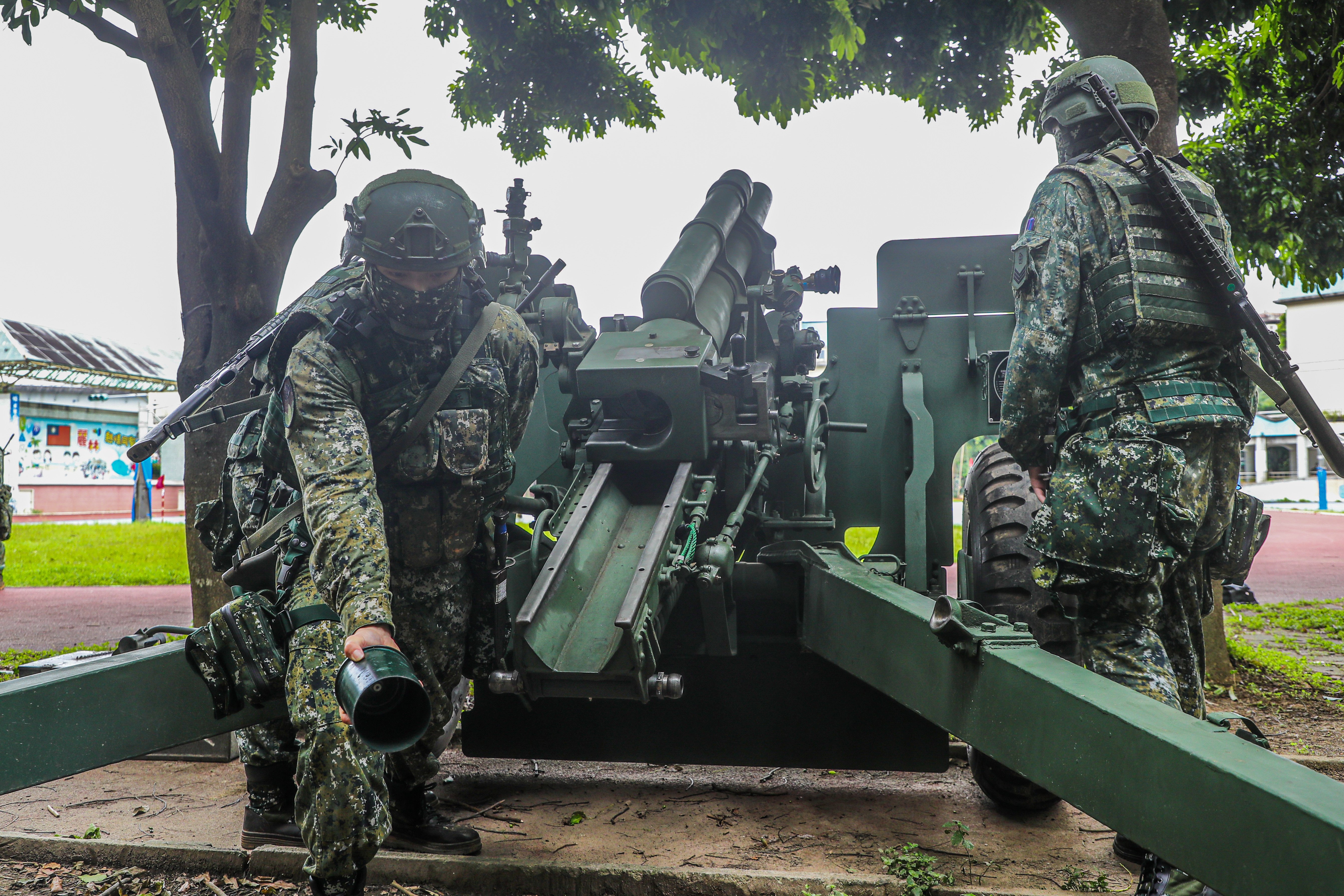 206旅今解編完成後備戰力驗證。軍聞社