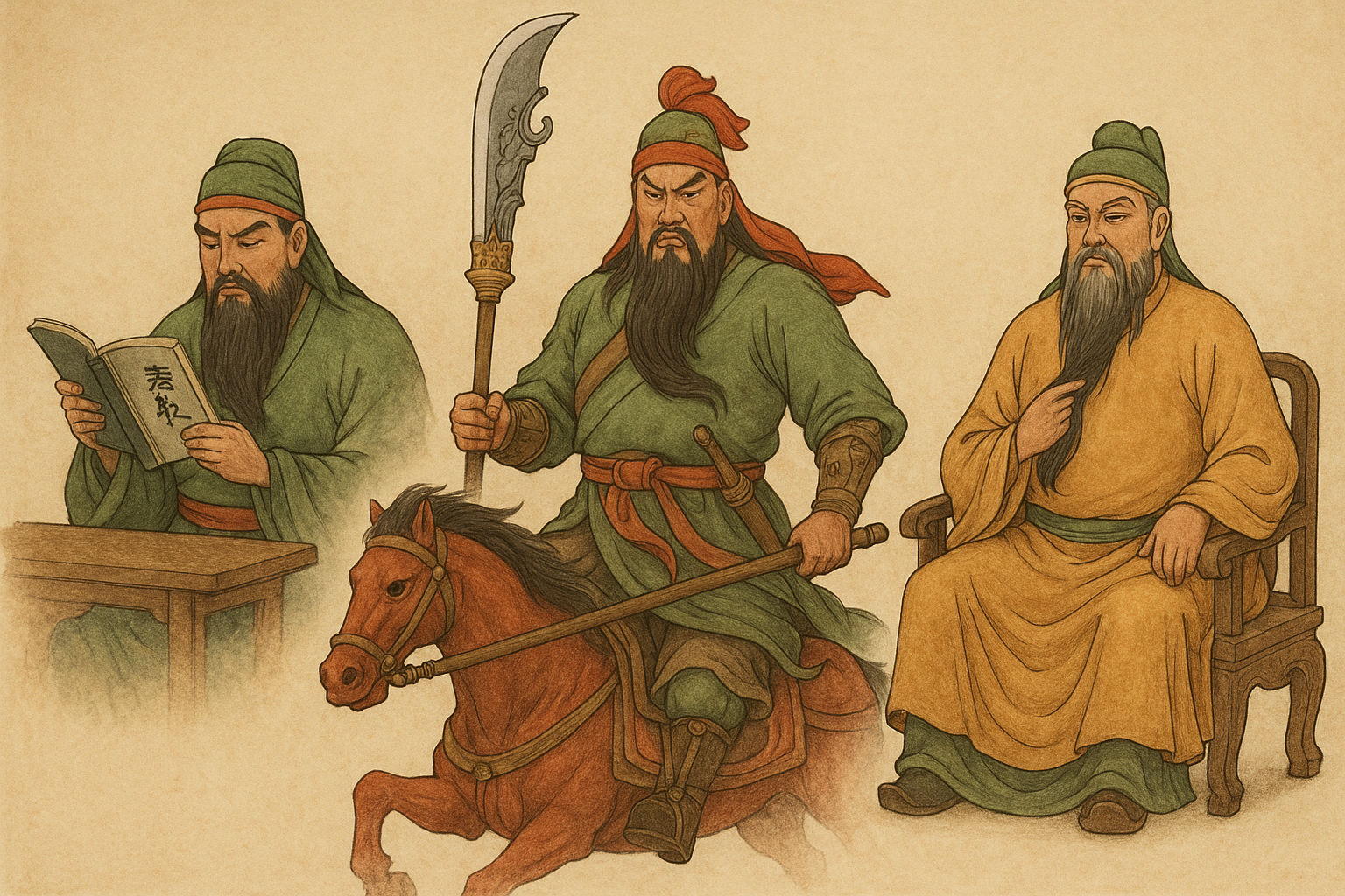 關公神像「文武有別」有玄機!拜錯恐虧本,專家揭三種神像求法大不同