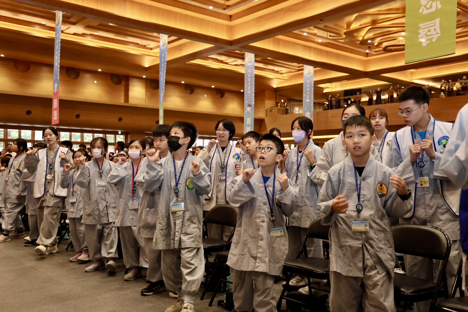 中台禪寺兒童禪修營睽違10年重啟 許淑華縣長出席祝福580位小星辰開啟覺醒旅程