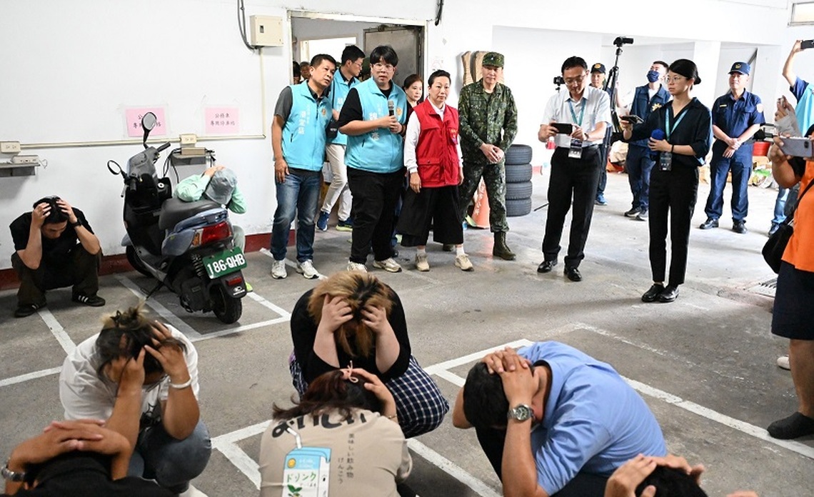 建立防空意識 確保人身安全 花蓮城鎮韌性演習圓滿完成