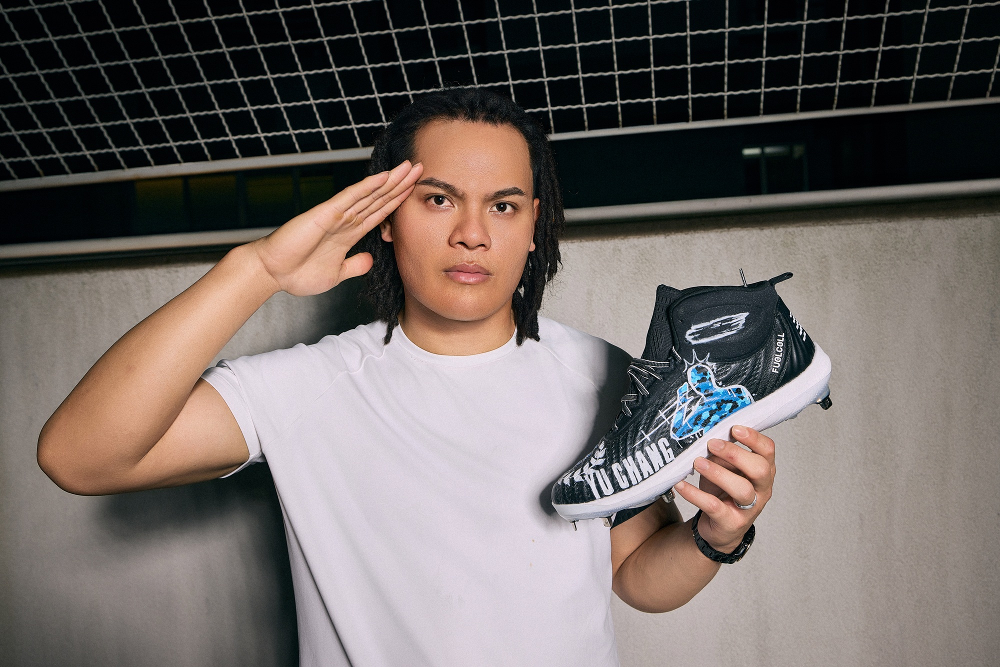 《棒球》張育成、陳晨威穿上NB客製鞋款 前進中職明星賽