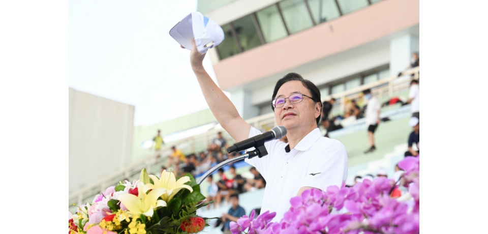 114年桃園市運動會開幕 市長張善政勉勵選手超越自我、為桃園爭光