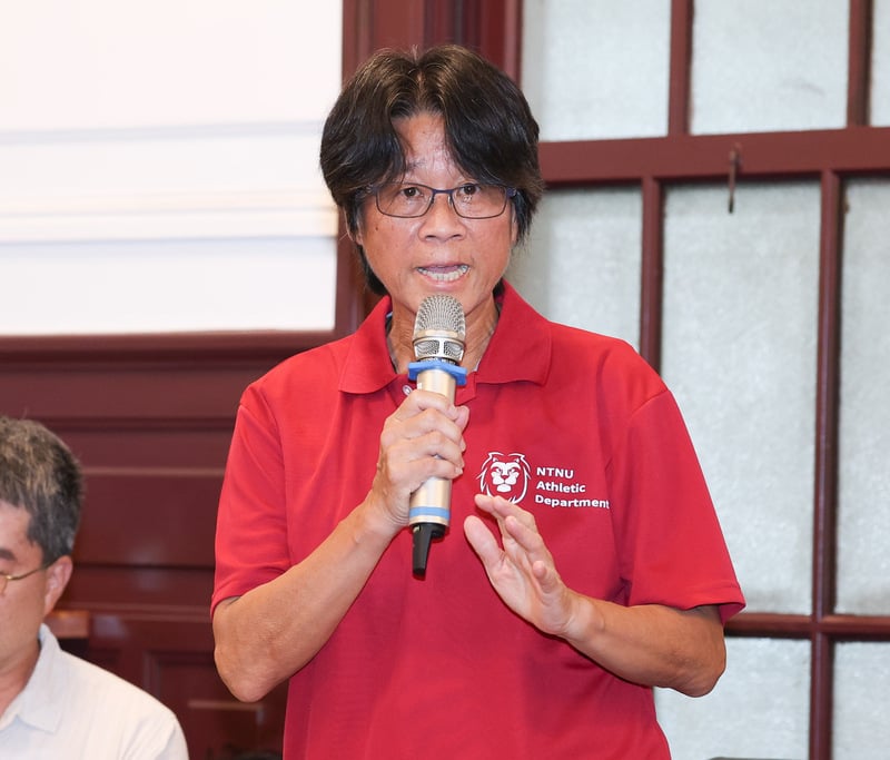 周台英19日首度公開出面表達歉意。中央社
