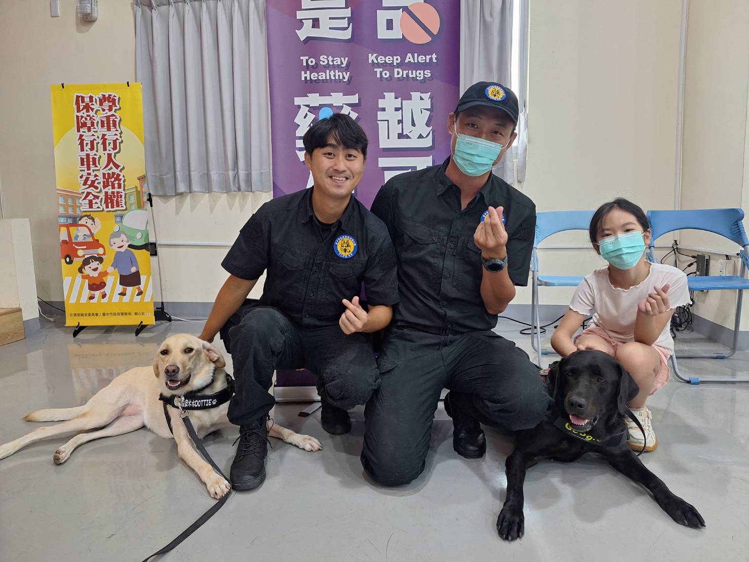 大雅小小警察體驗營熱血開跑! 360位學童秒殺報名 體驗反詐毒與交通安全任務