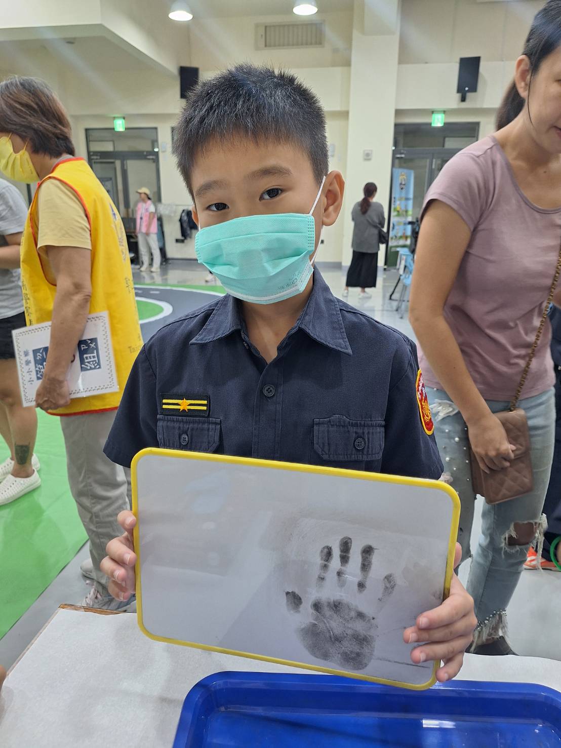 大雅小小警察體驗營熱血開跑! 360位學童秒殺報名 體驗反詐毒與交通安全任務