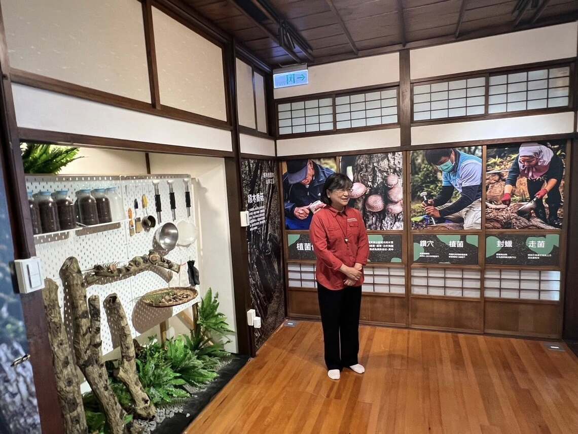 《揭秘森林下的聚寶盆》 於林業及自然保育署的保育小站和大家分享「林下經濟與家庭農園機」的演講活動