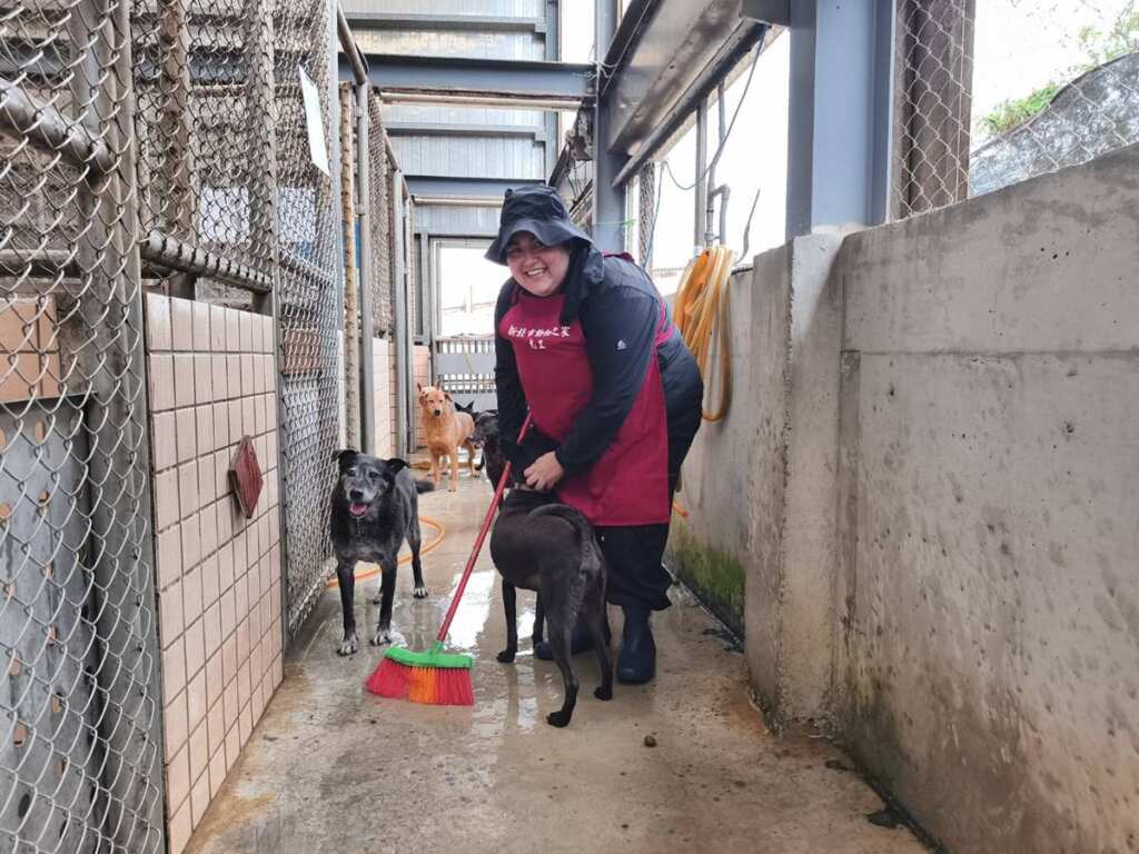 ▲Ruth來自遠方卻成動物們最熟悉身影。動物看得出誰是真心,牠們真的很喜歡她。