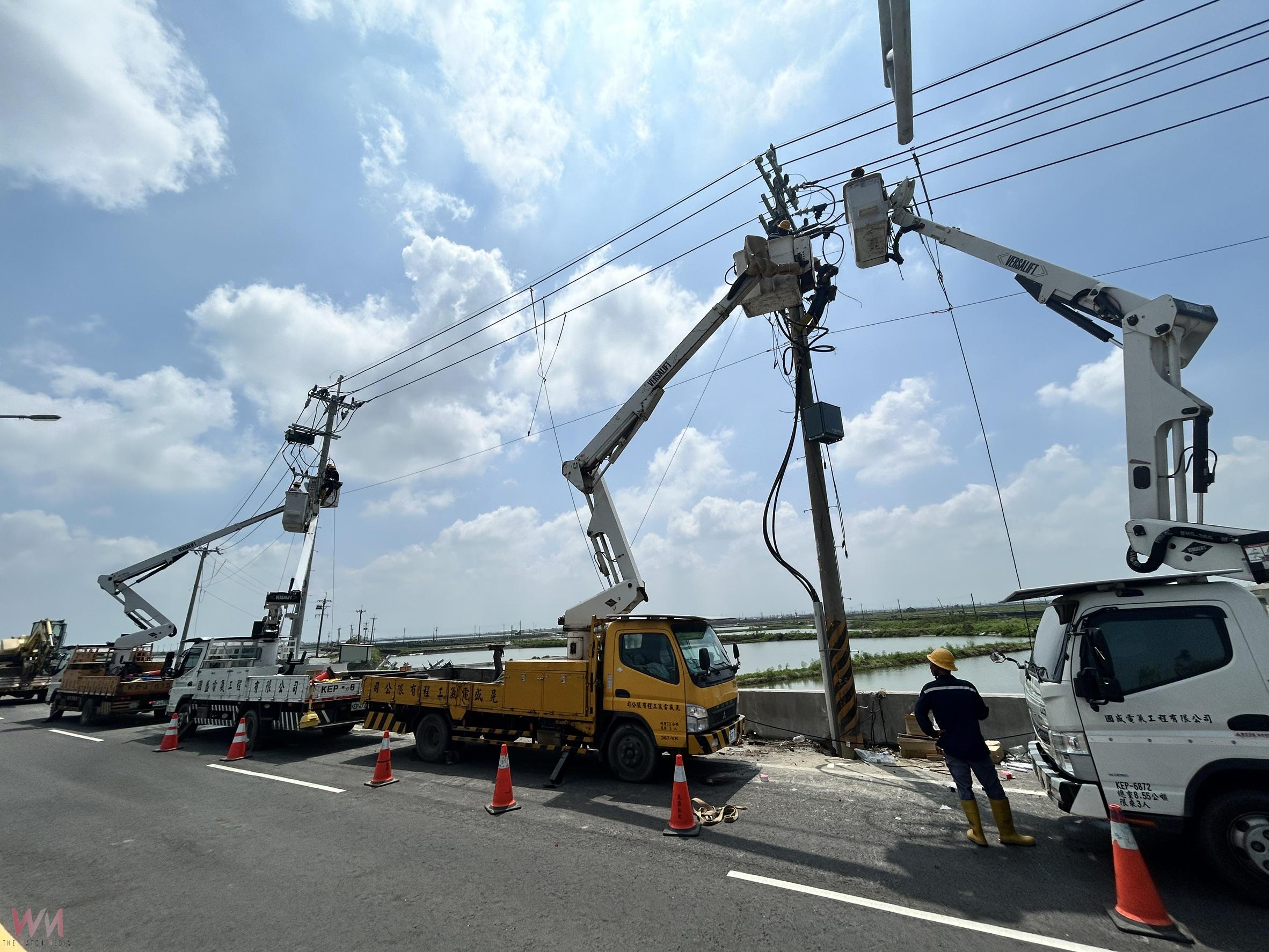 復電逾99.9% 台電嘉義努力點亮燈火也為安全把關 - https://www.watchmedia01.com