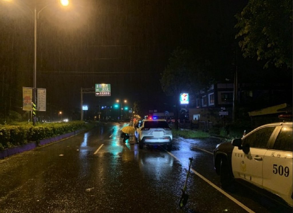 薇帕花蓮大雨視線差!-57歲男開車撞死違規穿越路人