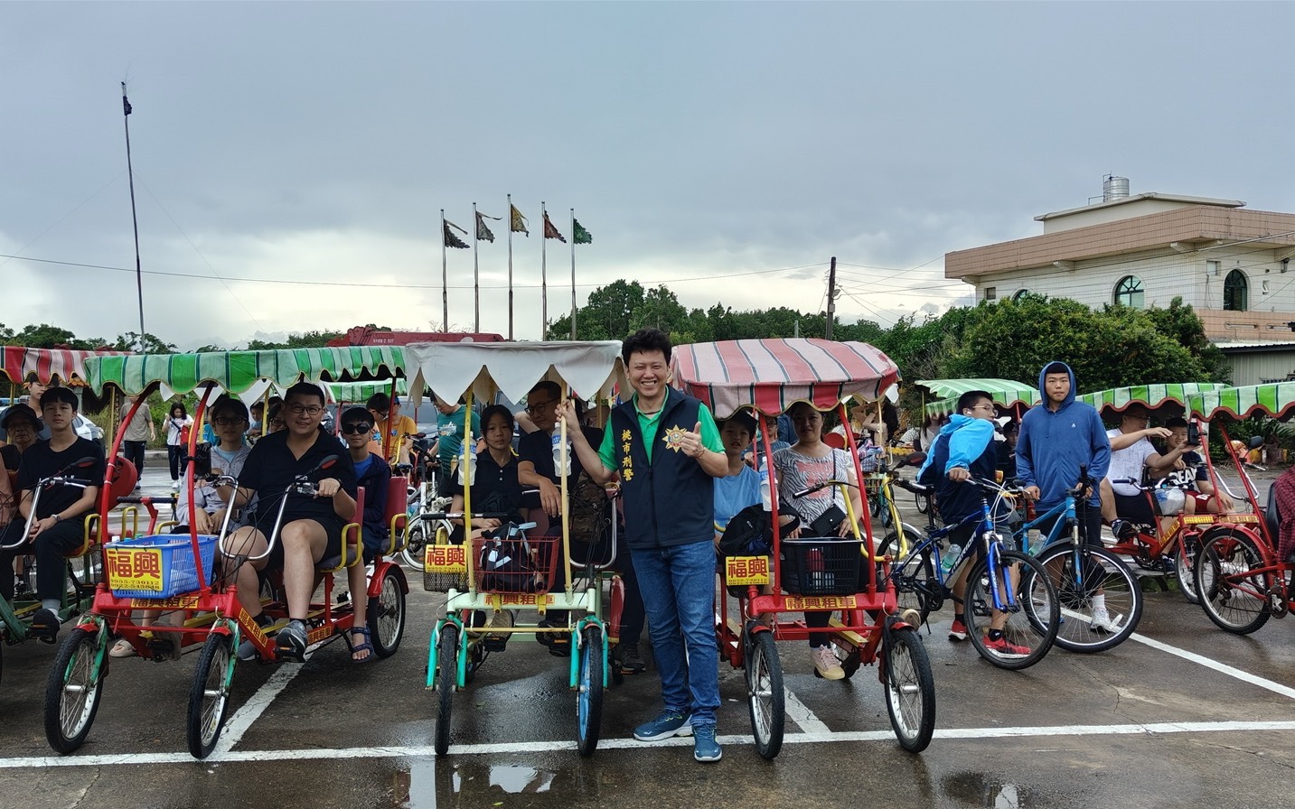 楊梅警號召親子單車遊 宣導反毒防詐助青少年遠離犯罪陷阱 S 75325656