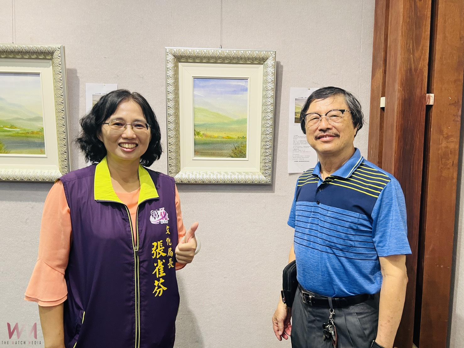 (有影片)/色彩命盤義賣助弱勢 蔡錫和70幅水彩畫展開生命哲學之旅 - https://www.watchmedia01.com