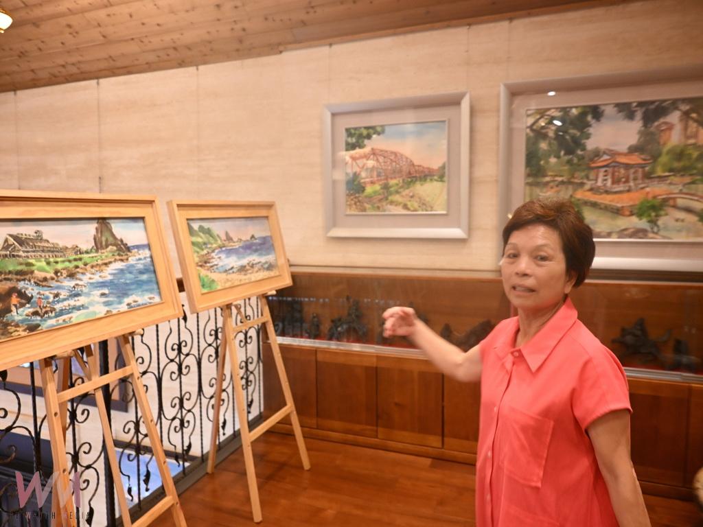 董娘畫家林碧霞生活空間有畫 家中美術館每一作品都有感人故事 - https://www.watchmedia01.com