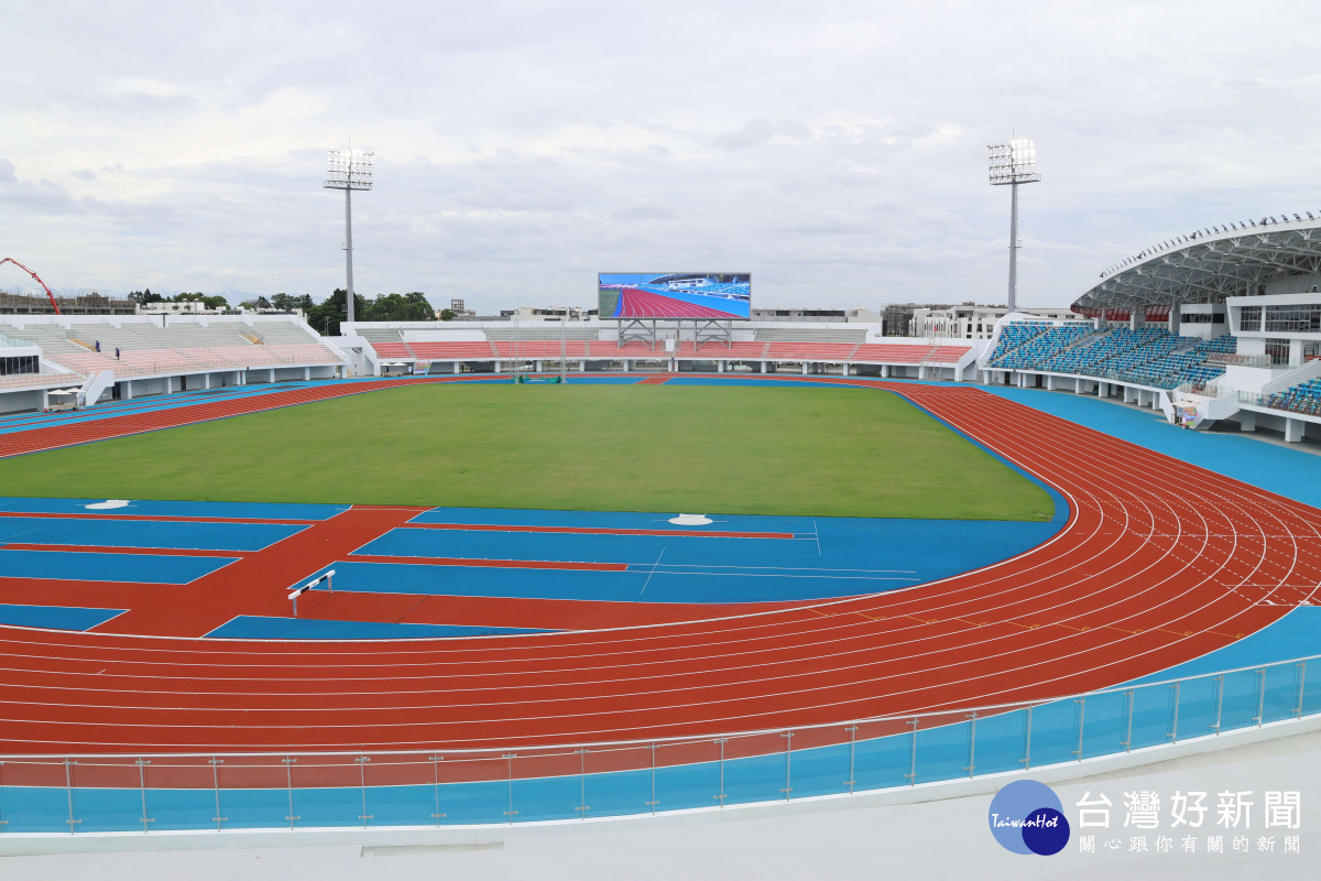 雲林縣立田徑場竣工落成／翻攝照片