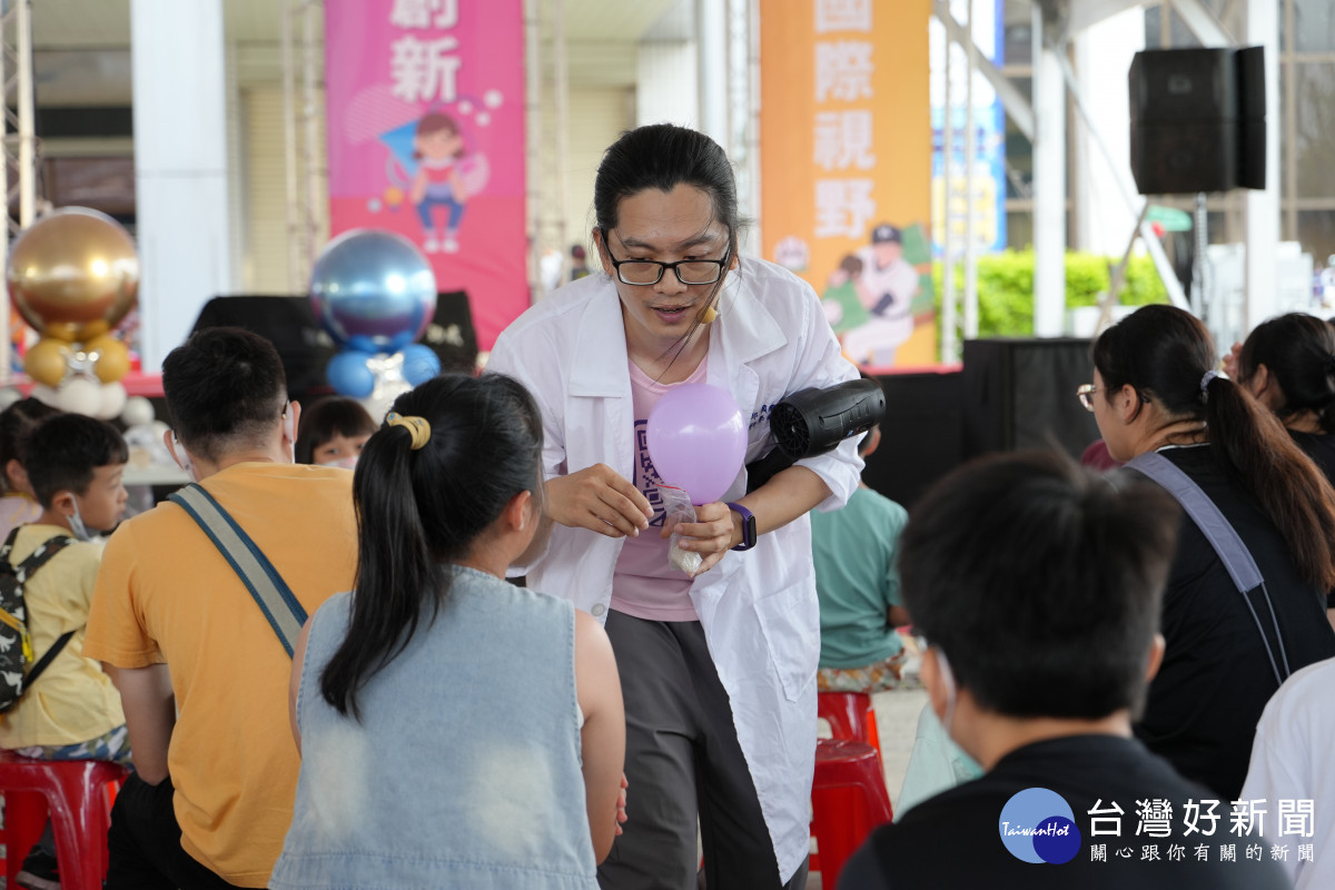 嘉義市「科學168教育博覽會」 4天活動已吸引數萬人次參與/嘉義市府提供