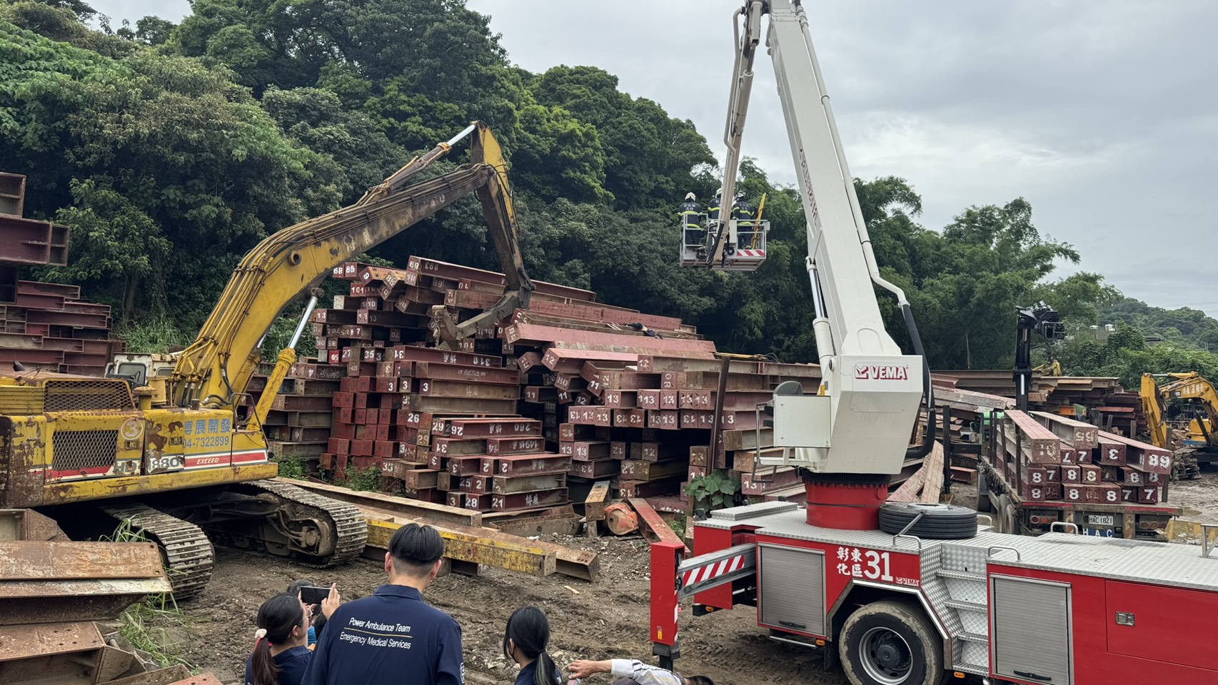 驚悚!芬園工地工安悲劇 吊車司機慘遭重達1.7噸鋼梁壓死 - https://www.watchmedia01.com