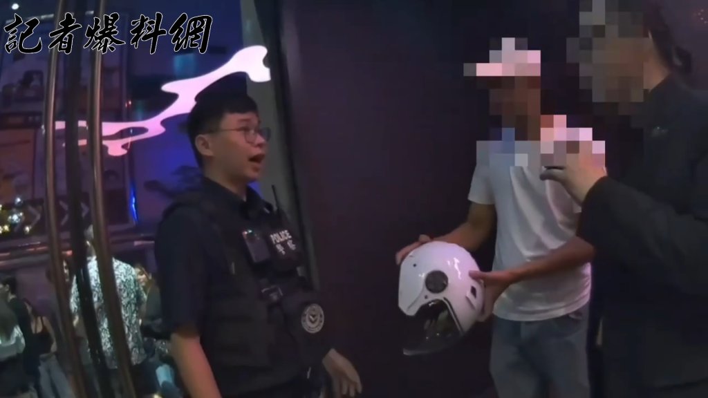 法籍男夜店外偷警用安全帽 「好玩」下場除了竊盜還被辦妨害公務