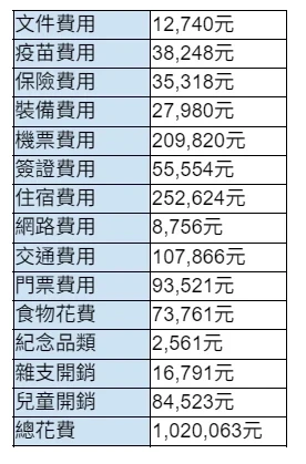 總預算花費分析