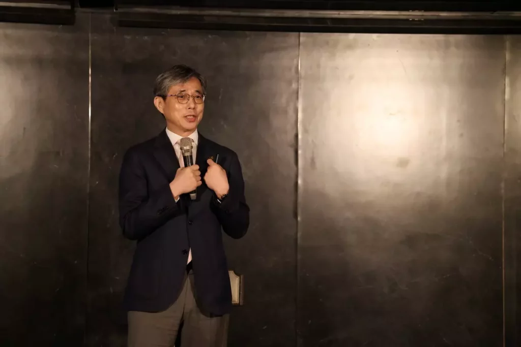 三商家購董事總經理邱光隆發表《Change is the only constant》專題演說