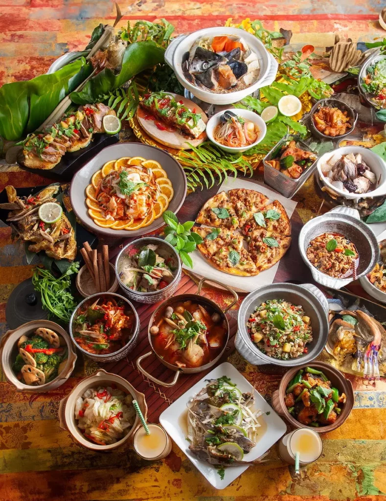 Checkers自助餐廳夏日限定的《泰饗南洋季》,精選多道廣受喜愛的南洋料理。/台北凱撒大飯店提供