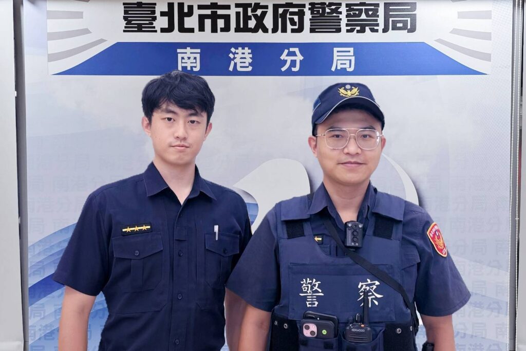 迷途男童路邊徘徊 暖心南港警助返家 9 MEITU 20250722 074618900