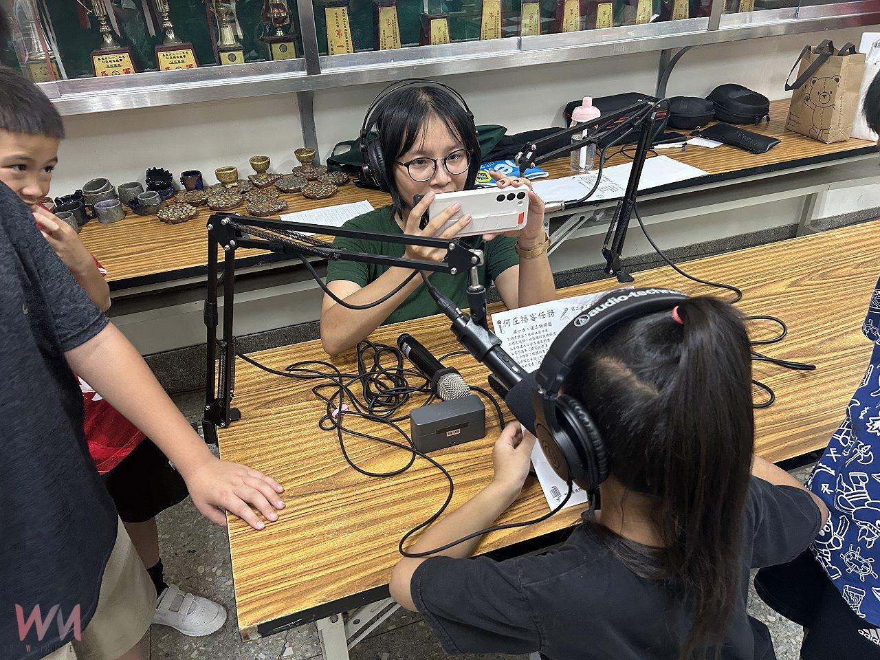 用聲音記錄綠生活、播種永續力 我家機場旁兒童播客營圓滿落幕 - https://www.watchmedia01.com