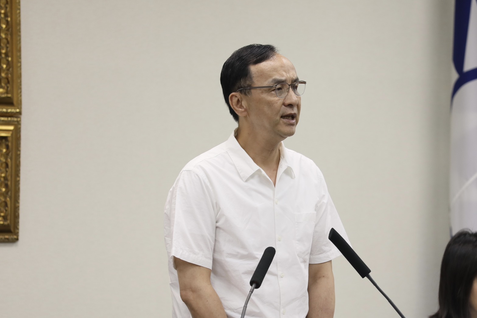 日砸5500億換美關稅減半 朱立倫:台灣還在黑箱等開獎 222 日砸5500億換美關稅減半 朱立倫:台灣還在黑箱等開獎 221