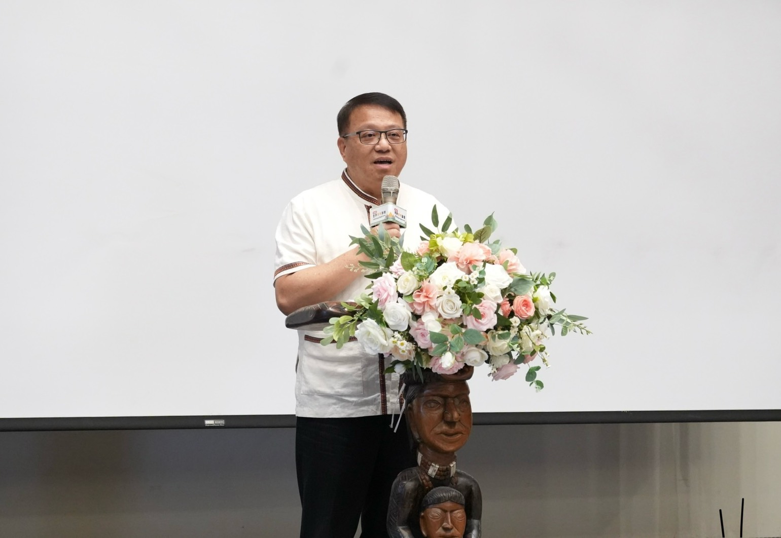 圖片一、原民會杜張梅莊Adralriw Abaliusu副主任委員致詞 1