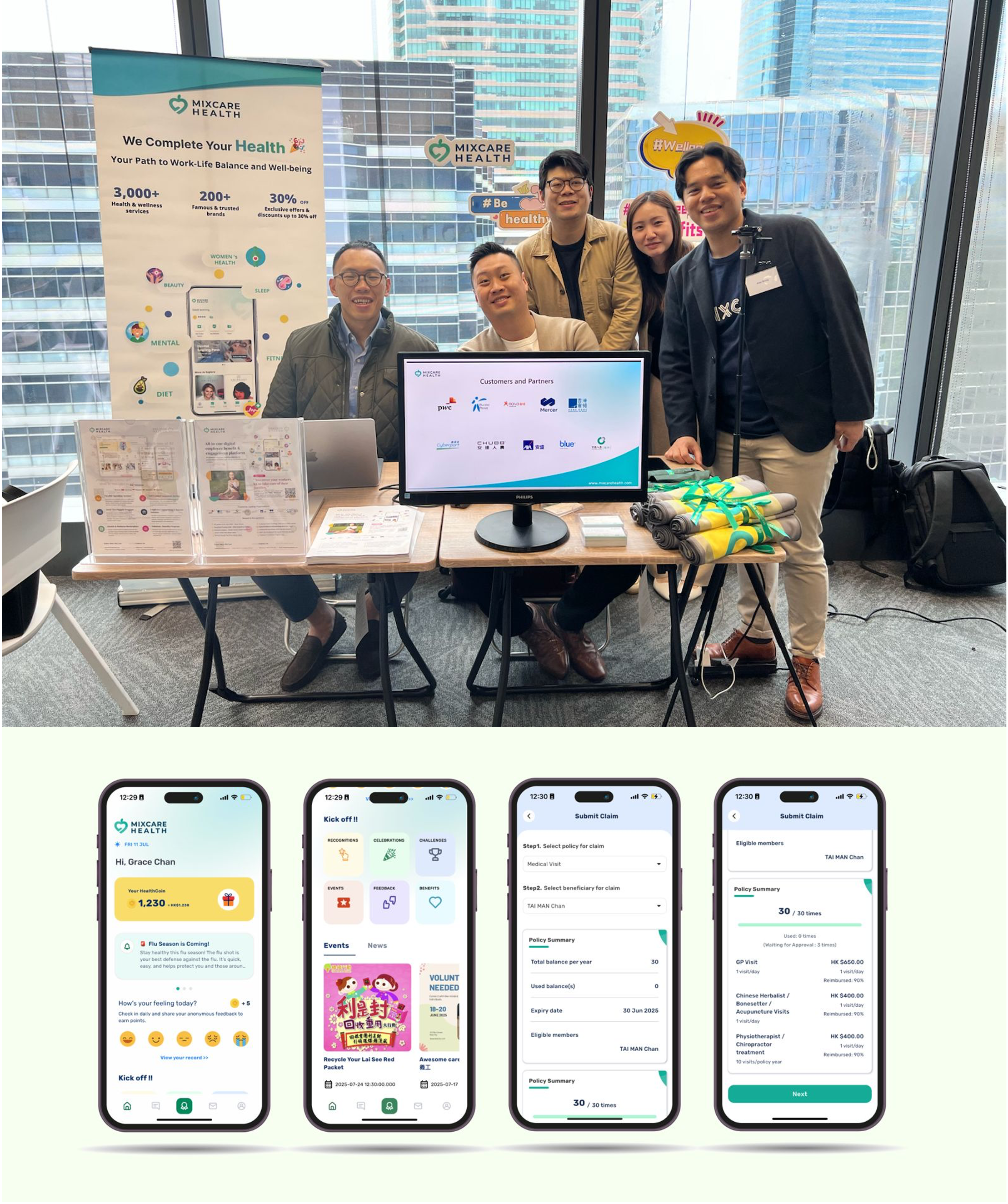 亞洲領先數位健康生態系統MixCare Health