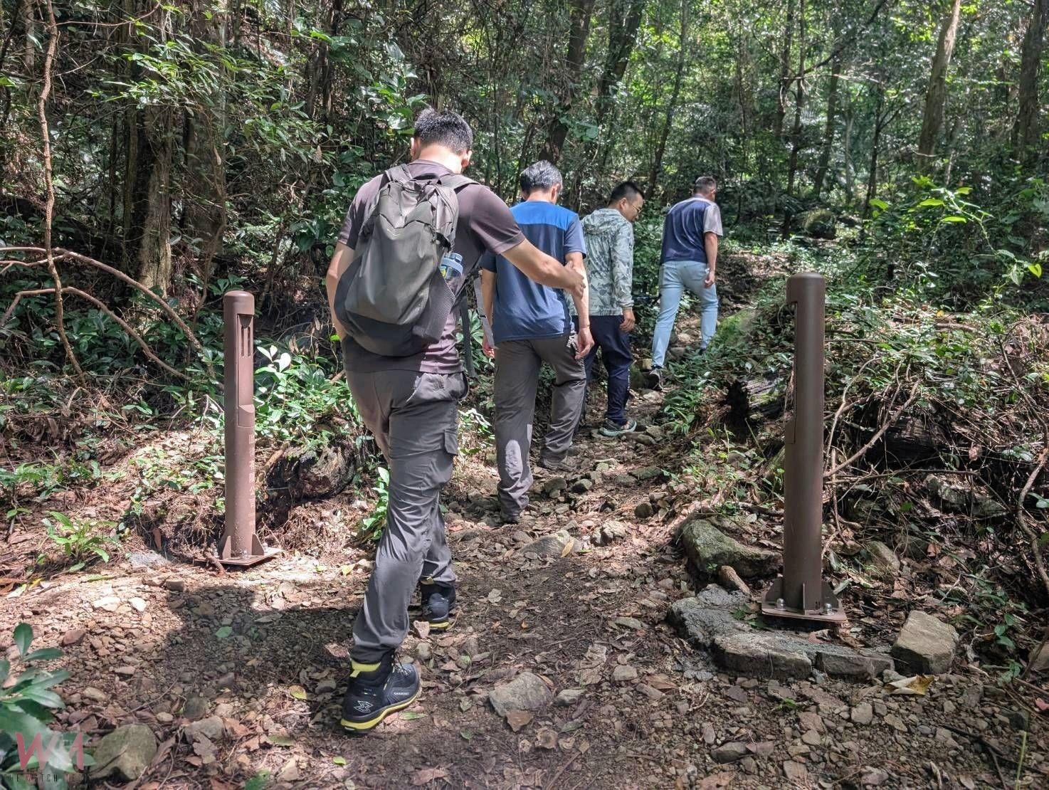 登山口設置雙向人員流量計數器　林業署臺中分署：有效掌握健行承載量