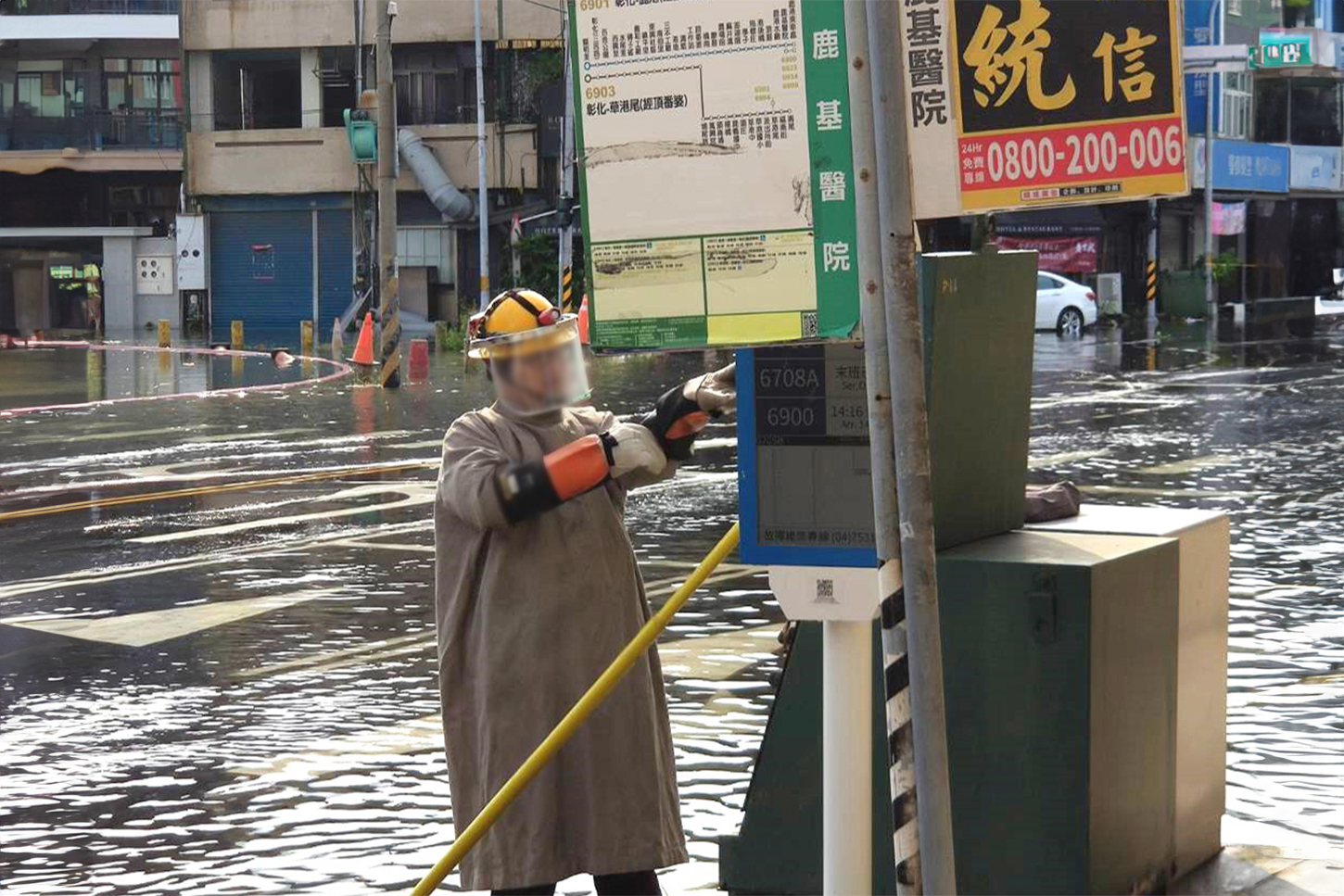 （有影片）／搶修電力英雄無畏風雨　彰基致敬台電人員　免費健檢回饋奉獻 - https://www.watchmedia01.com