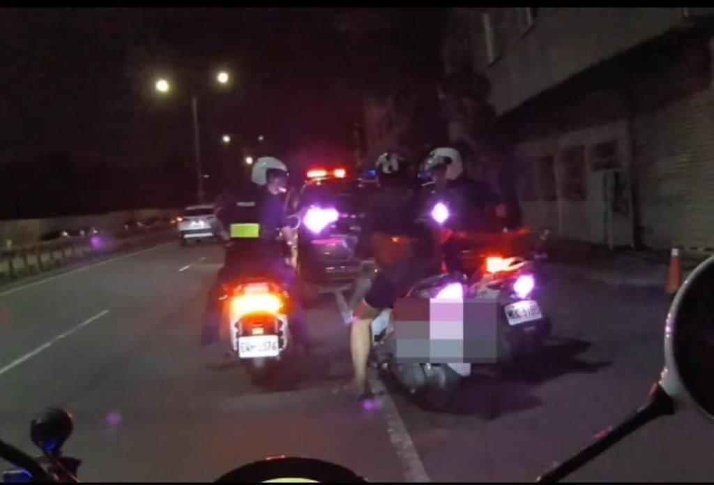 台中男「撿」車爽騎半小時　監視器全程直擊難逃警網