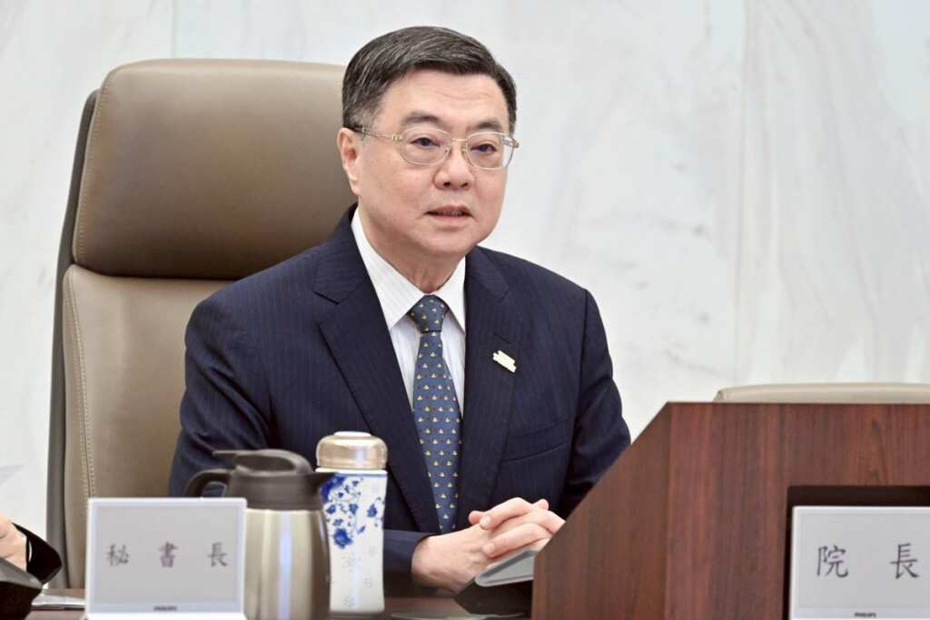 ▲行政院長卓榮泰:晶片驅動生醫與農業領域創新再升級,發展精準健康與智慧農業,帶動全民智慧生活圈。