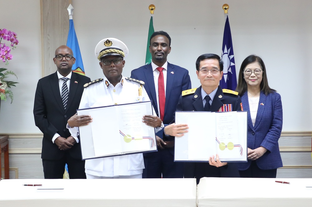 台索簽署海巡合作協定 盼建立更緊密的民主夥伴關係 230 cnews204250724a09