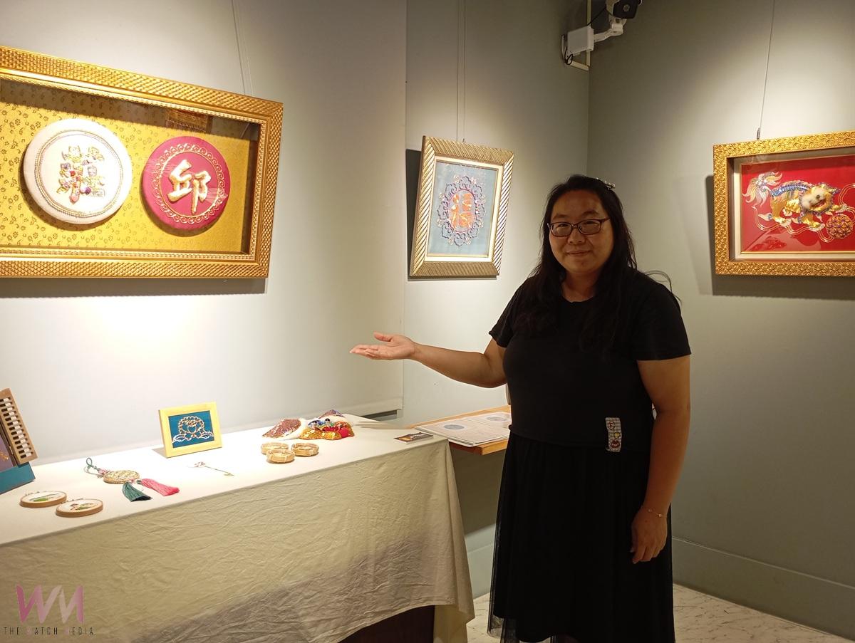 傳統刺繡新詮釋!刺繡工藝師莊央姍刺繡展 北港工藝坊舉辦延展至8月15日 - https://www.watchmedia01.com