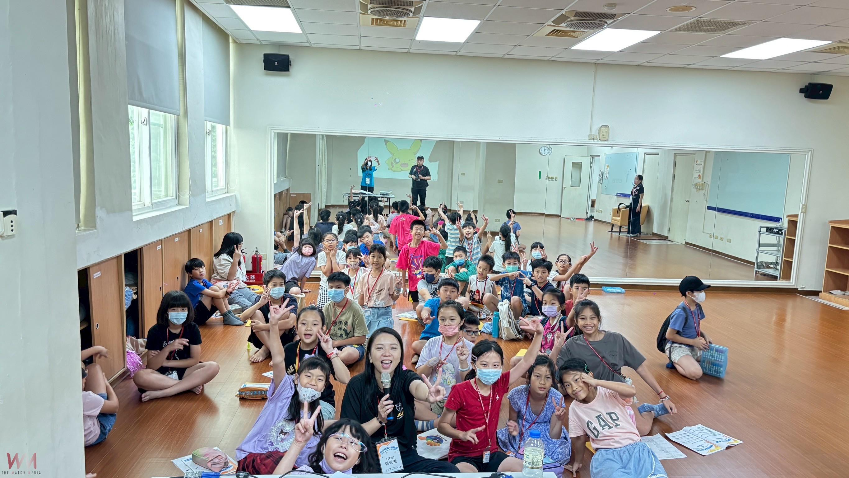 (有影片)/彰化兒童領袖成長營 120學童體驗表達力、創意力與團隊力培訓 - https://www.watchmedia01.com