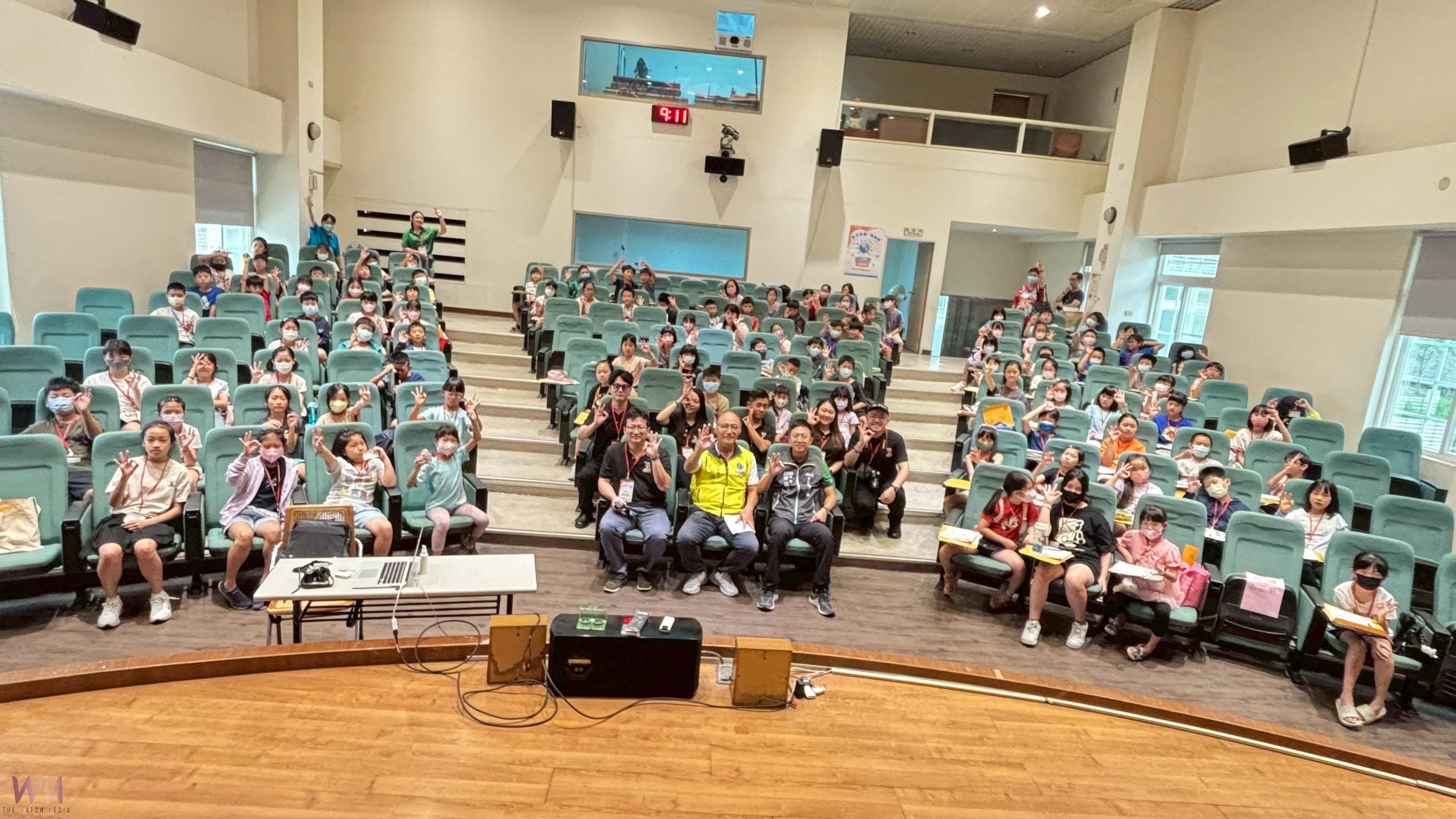 (有影片)/彰化兒童領袖成長營 120學童體驗表達力、創意力與團隊力培訓 - https://www.watchmedia01.com