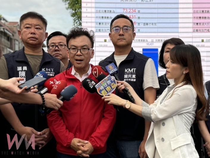 新竹鄭正鈐不同意罷免逾十萬票 提早宣布守住立委職務 - https://www.watchmedia01.com
