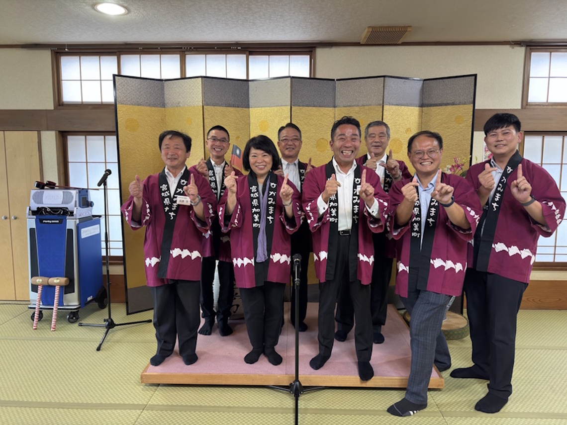 城市友誼持續升溫 嘉義市長黃敏惠率隊旋風式回訪日本宮城縣加美町